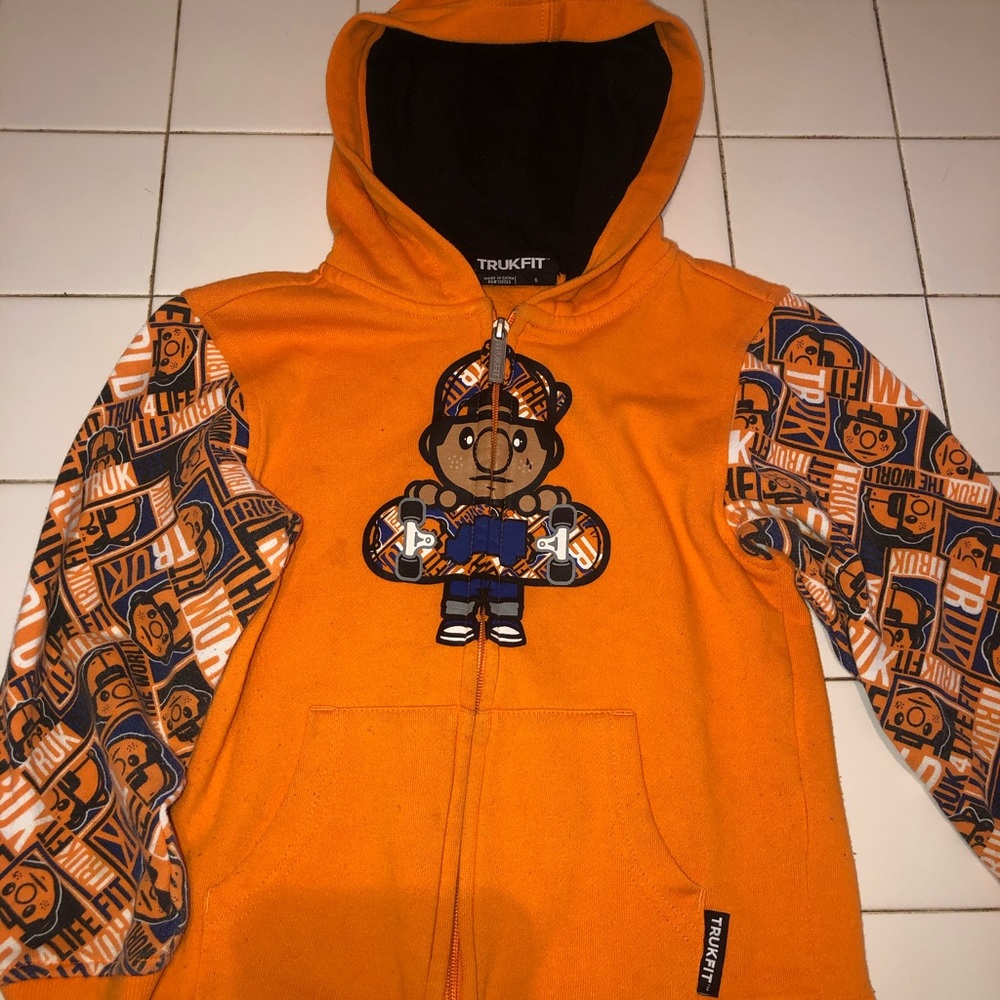 Boys Trukfit Hoodie w/zipper